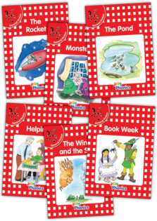 Jolly Phonics Readers - General Fiction - Red Level (Pack Of 6)
